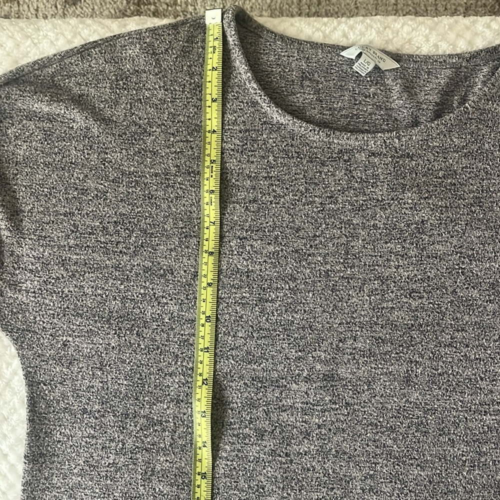 Lucky Brand Top Womens Long Poet Sleeve Shirt Loose Fit Fall Winter Large - Picture 8 of 9